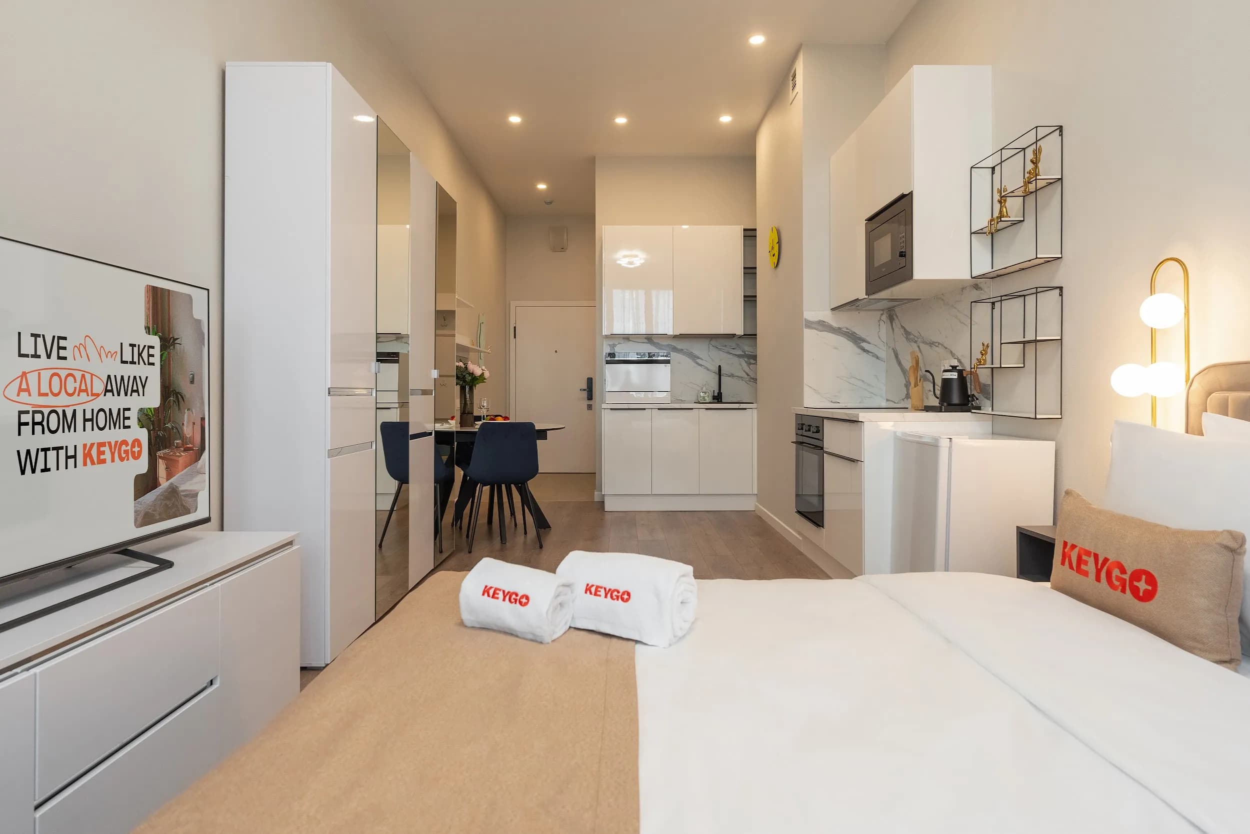 Студия KeyGo #1016 с видoм нa ВДHX photo 6