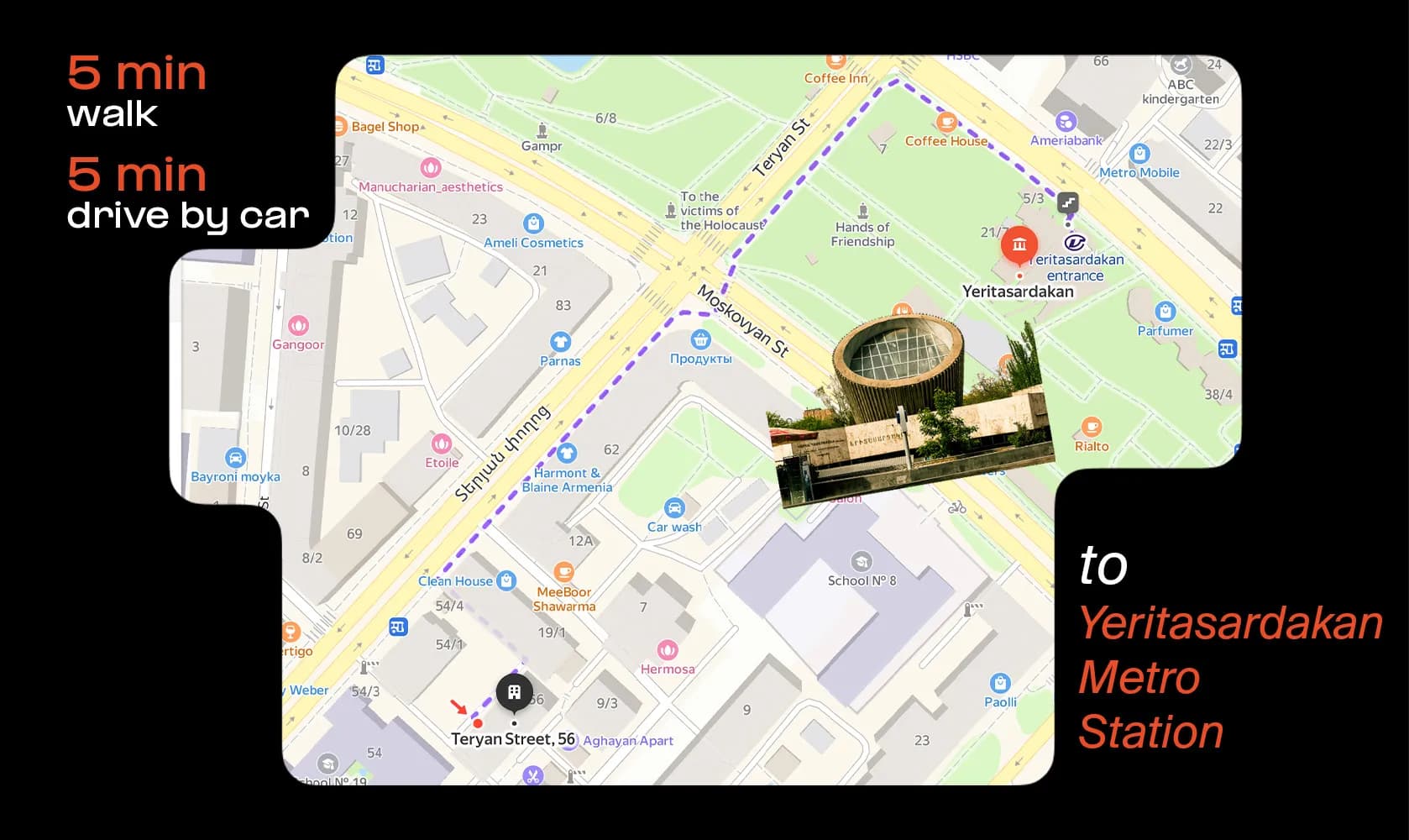 1BR/Self-entry/City Heart/Stylish photo 34