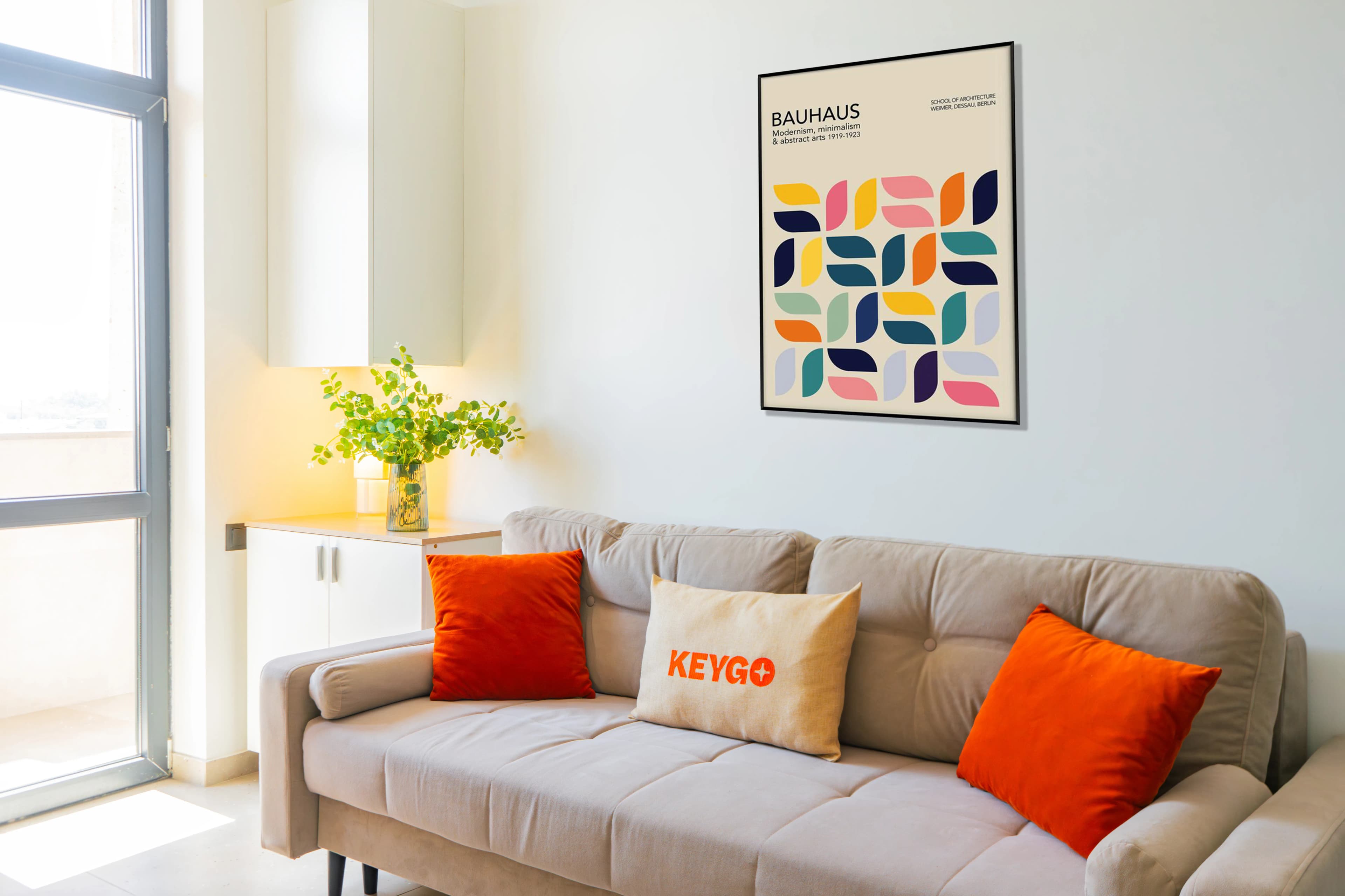 2BR in Center/Self checkin/City view