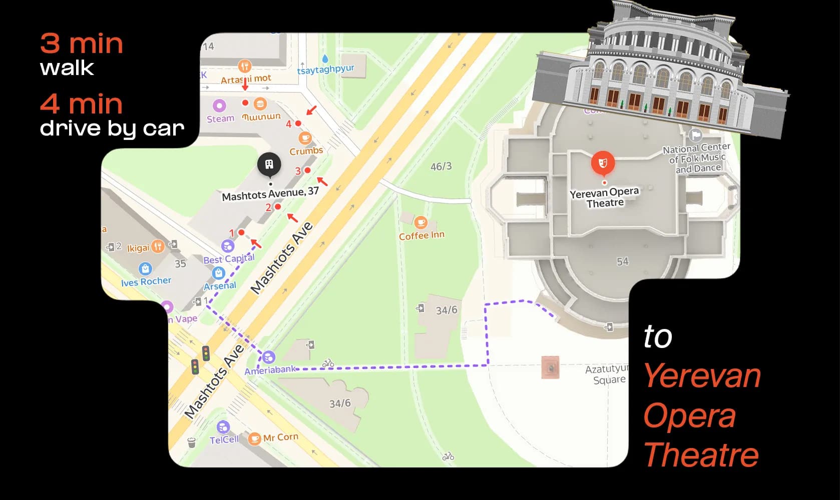 0084/Stunning 2BR Apt/Mashtots Avenue photo 24