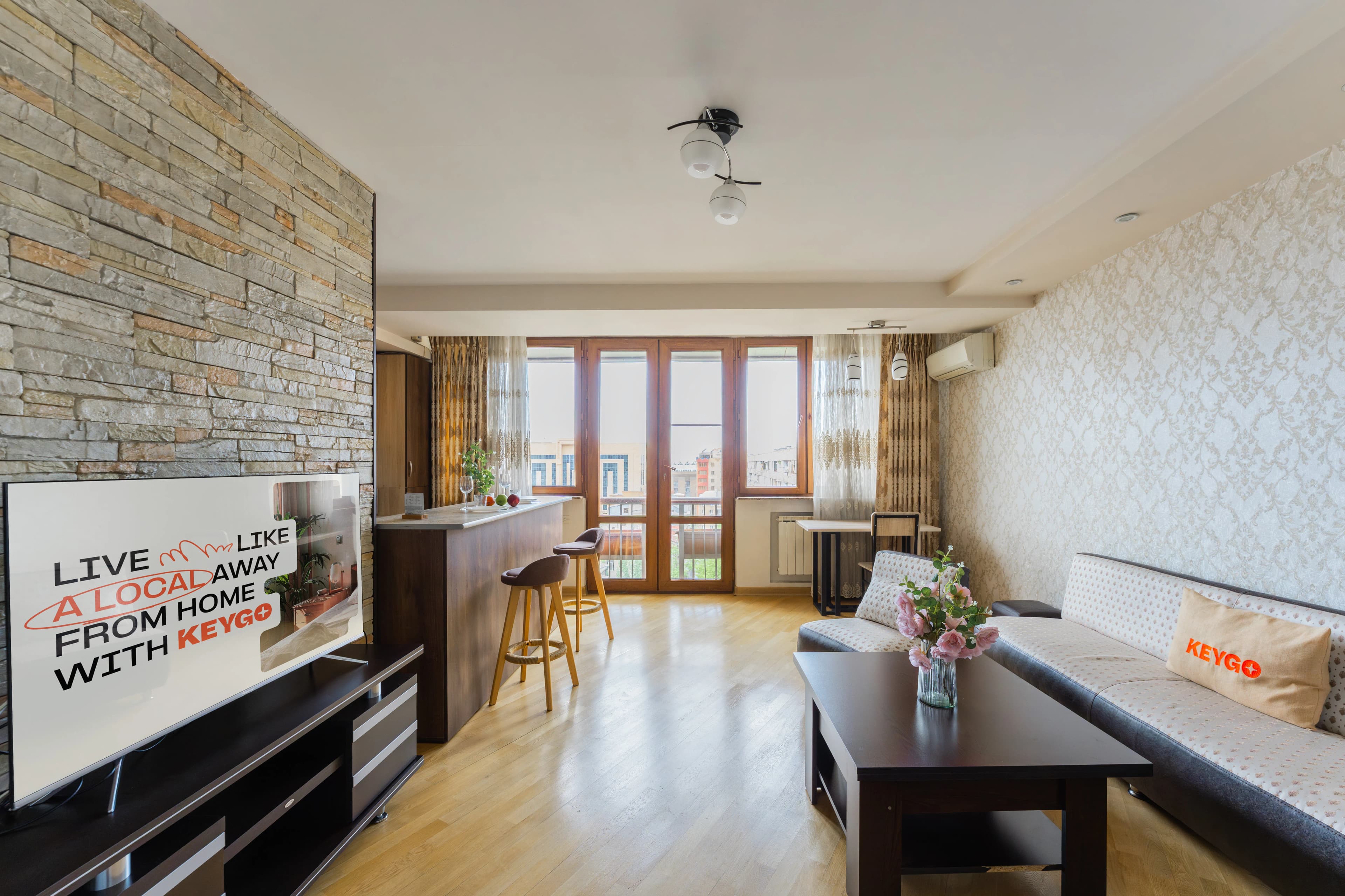 Apartment KeyGo #0055 is located next to Republic Square