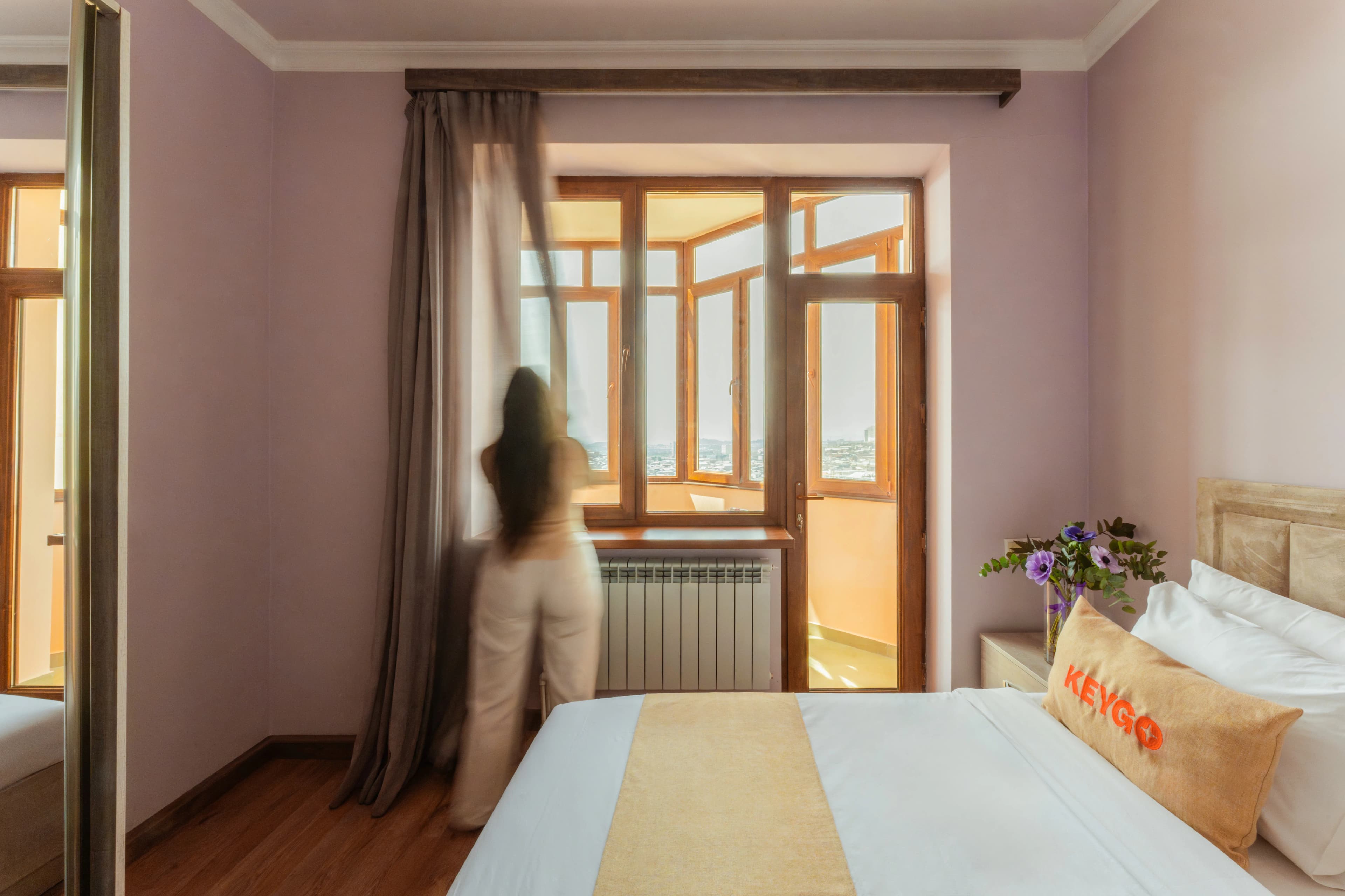 1BR/Double Balcony/Sunset View/Self checkin photo 18