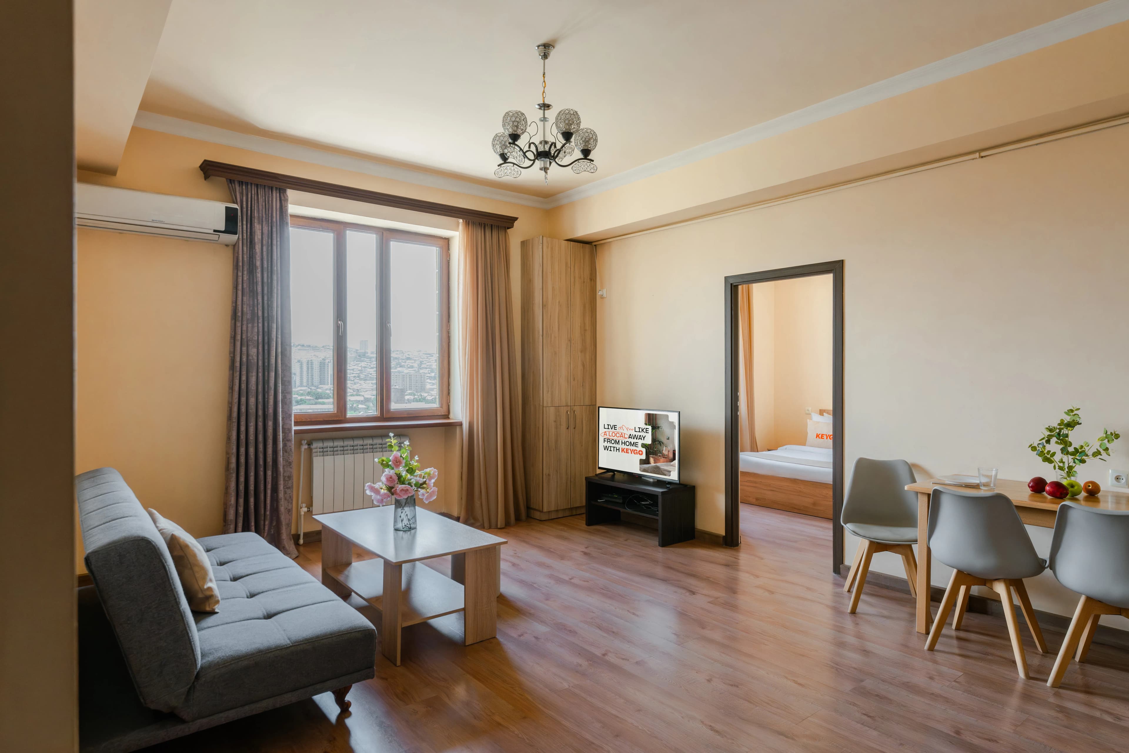 2BR Sunny Cityscape/City View/Self check-in photo 2